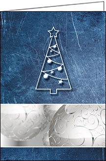 Weihnachtskarten "Design-Weihnachtsbaum"