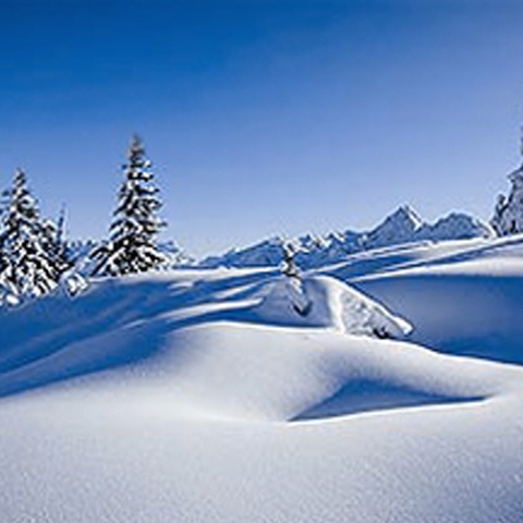 Weihnachtskarten "Mountain Snowfeelings"