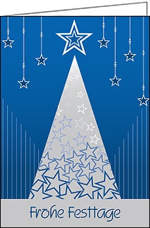 Weihnachtskarten "Design Weihnachtsbaum"