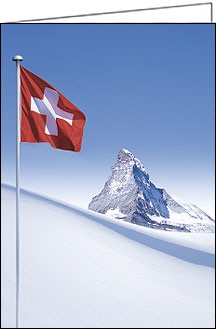 Weihnachtskarten "Swissness Matterhorn"